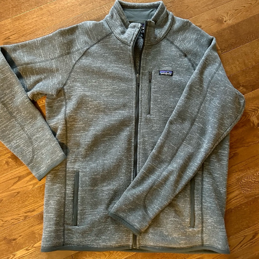 Patagonia Better Sweater Full Zip.  XXL.  Heather Grey
